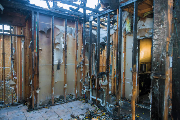 Professional Fire Damage Repair technician working in National City, CA
